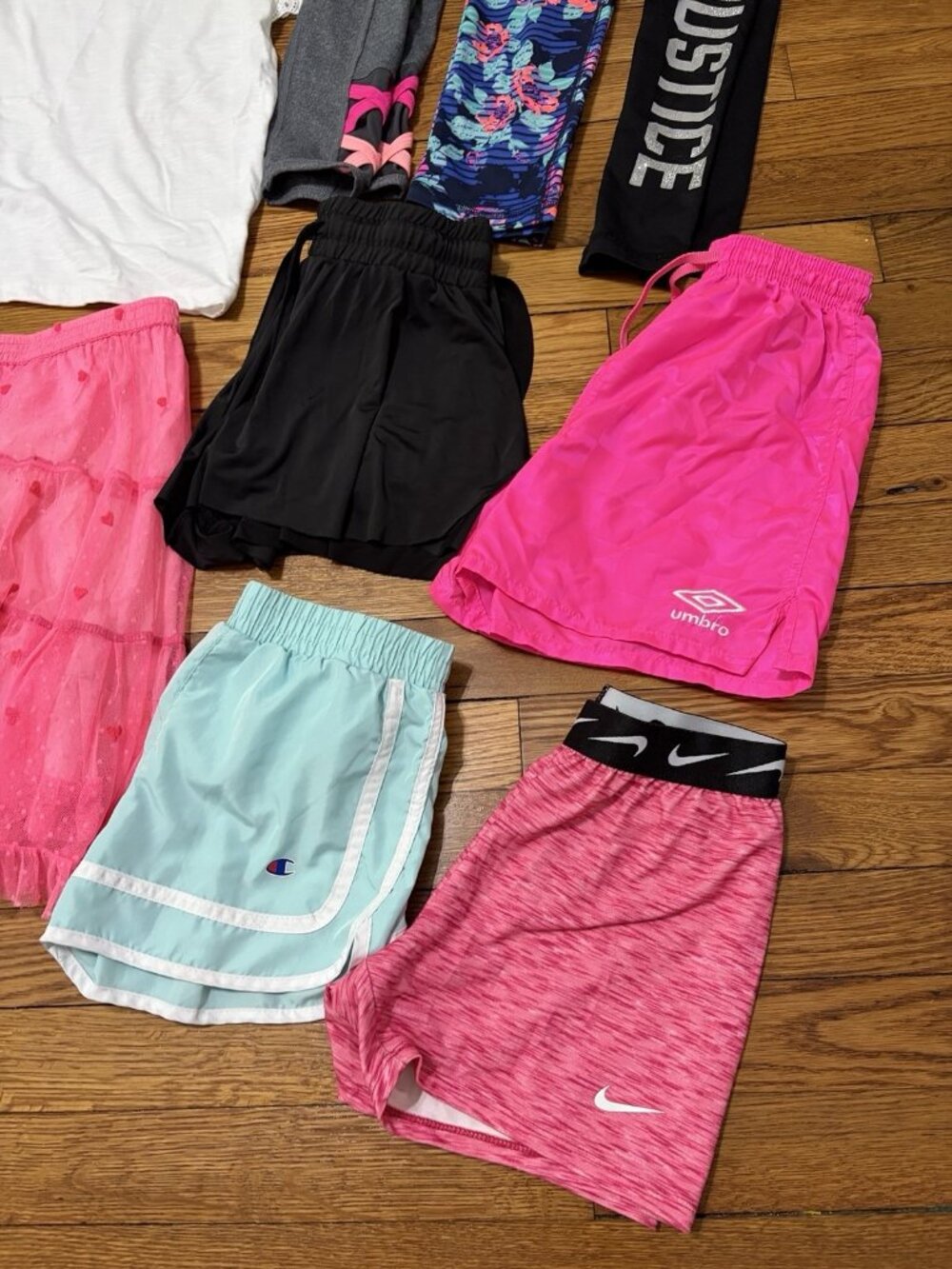 Girls Youth Size Small 5/6-7/8 Clothing Lot 24PCS! Nike Justice Back To school - Picture 2 of 15